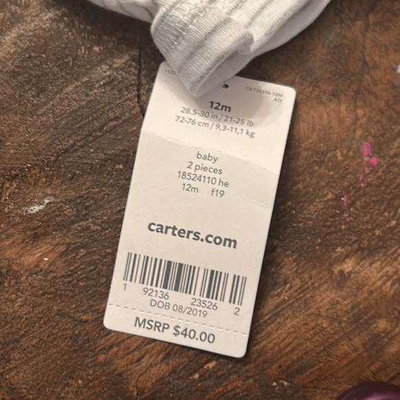 Carter’s Boys overall set NWT - Picture 3 of 4